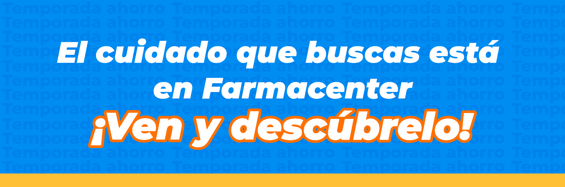BANNER DESPLEGADO FARMACENTER