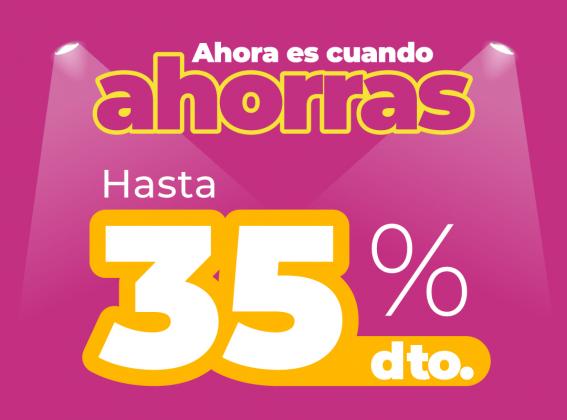 Botón ahora es cuando ahorras